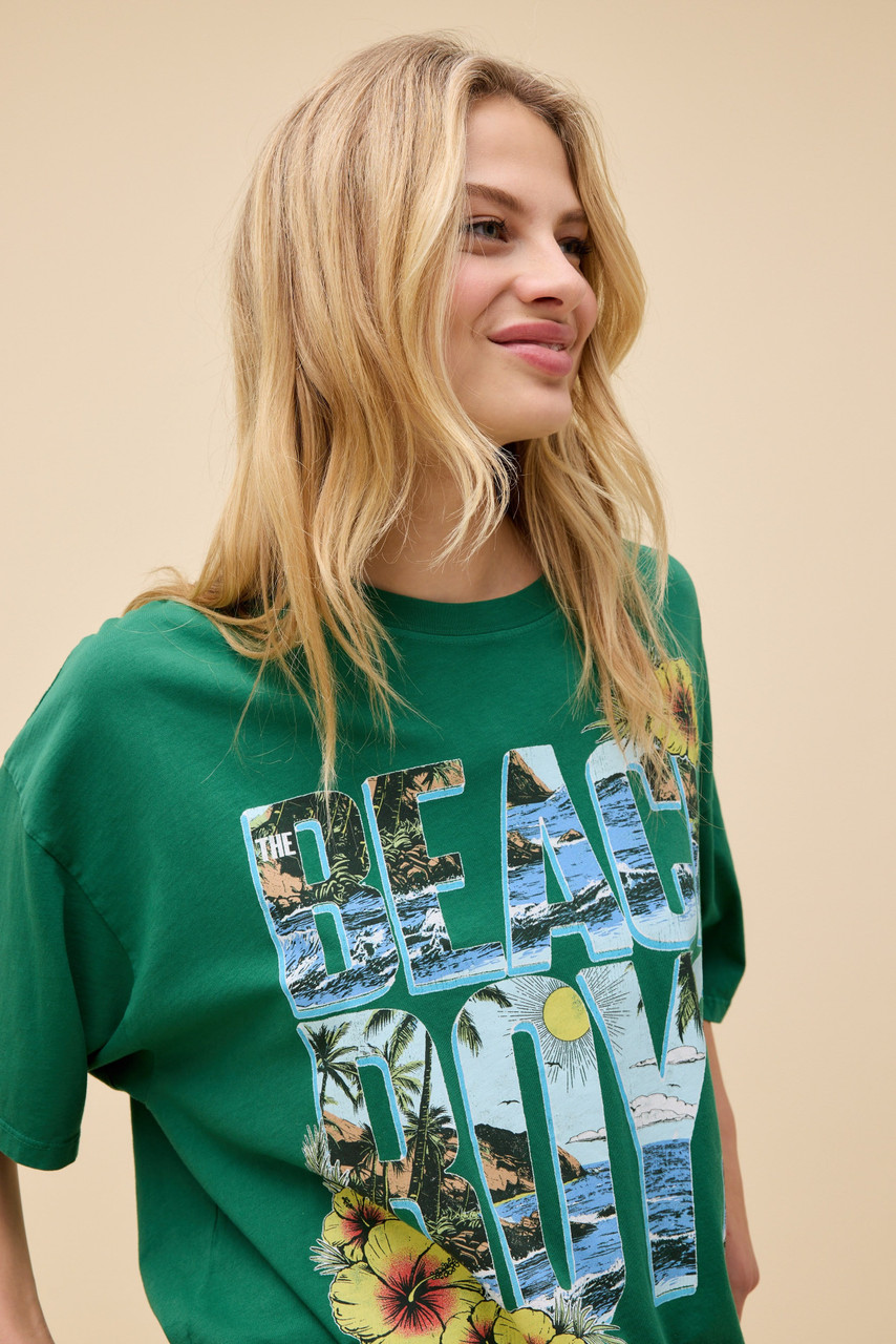 Daydreamer Women's The Beach Boys Tropical Stack Tee