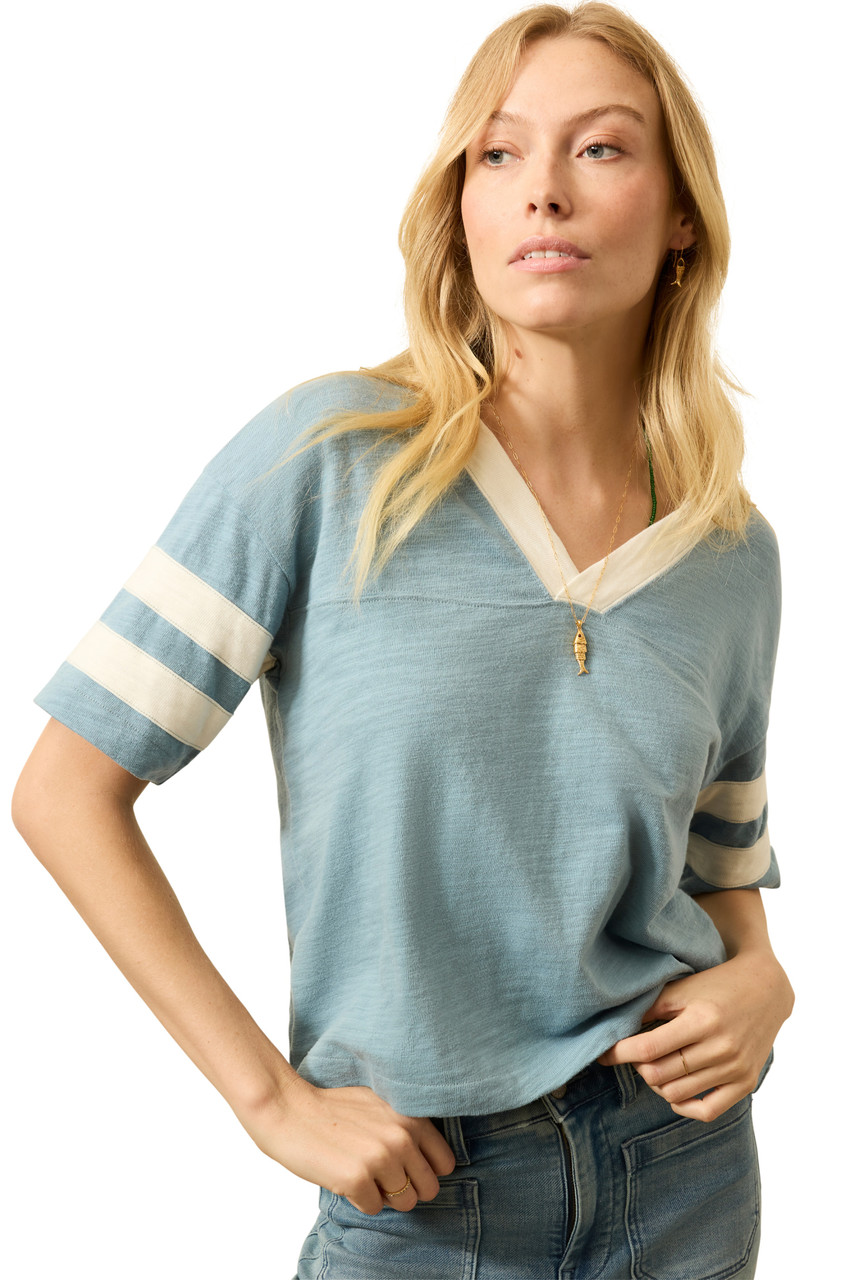 Faherty Women's Varisty Tee