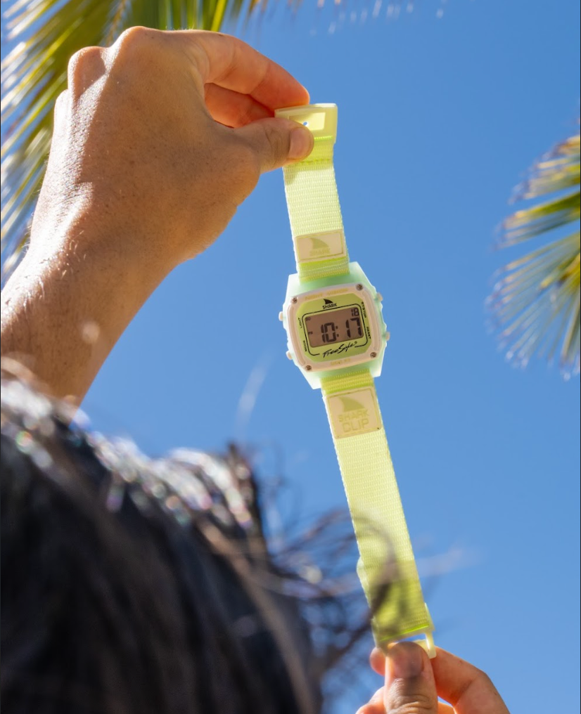 Freestyle Lime Shark Classic Clip Watch