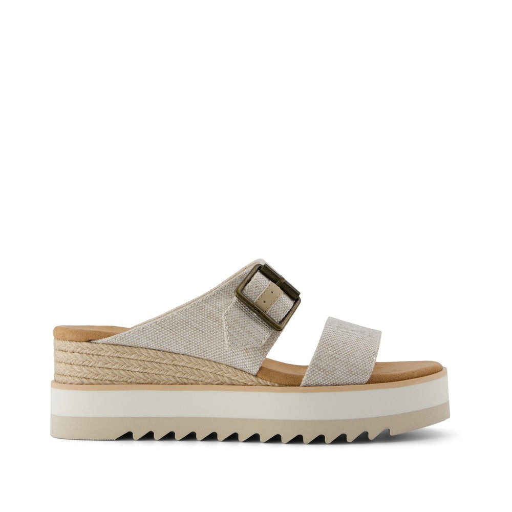 TOMS Women's Diana Mule Buckle Wedge Sandals