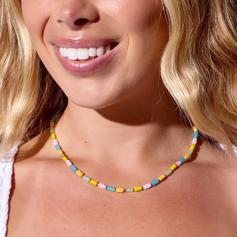 Pura Vida Neon Lights Choker Necklace