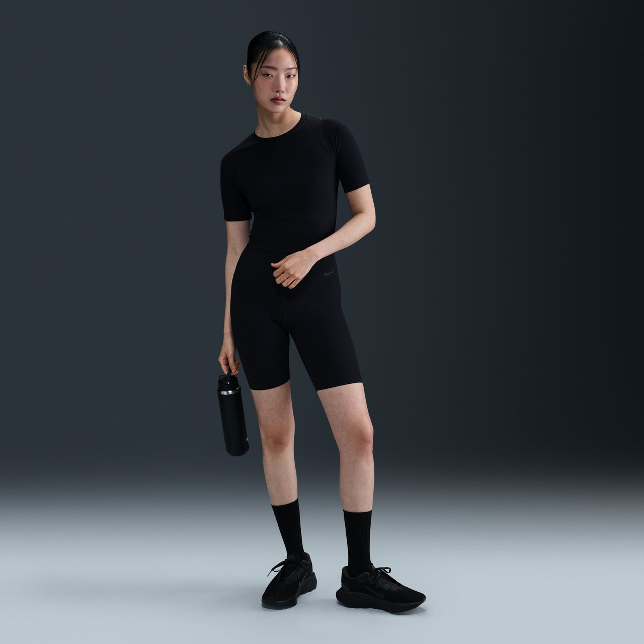 Nike Women's Dri-Fit Short Sleeve Rib Tee