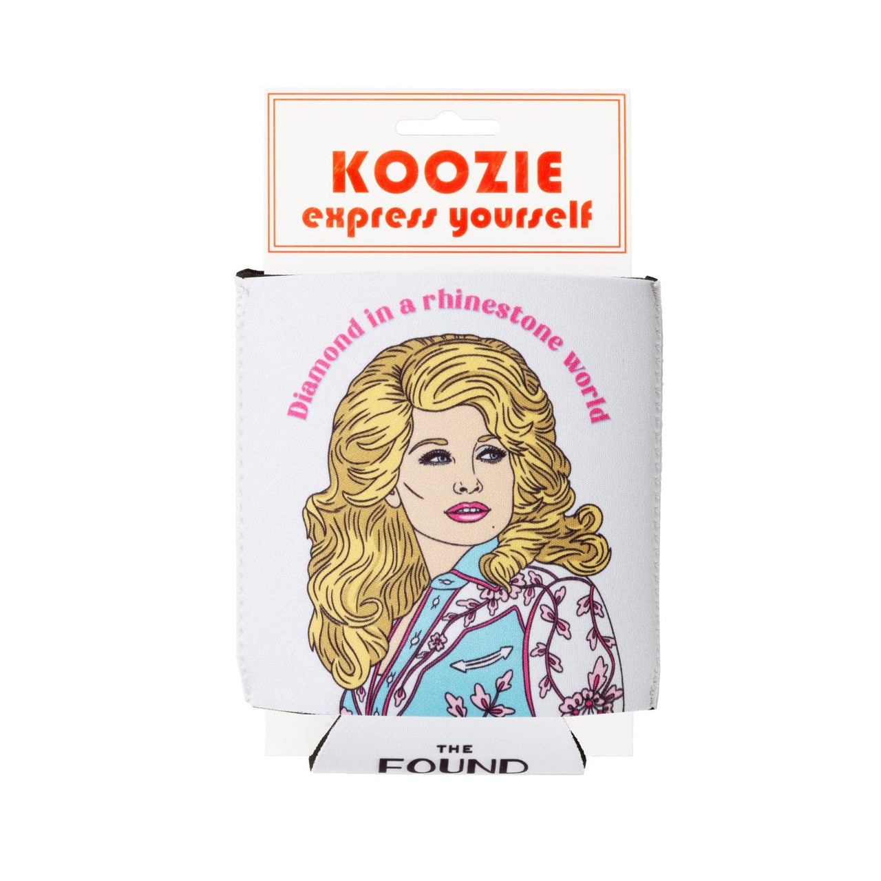 Dolly Diamond Koozie