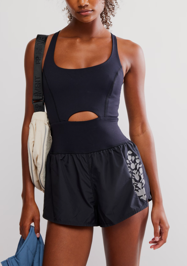 FP Movement Women's Righteous Reflective Logo Runsie