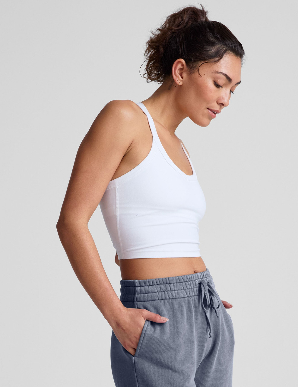 Beyond Yoga Women's Spacedye On The Up Cropped Tank