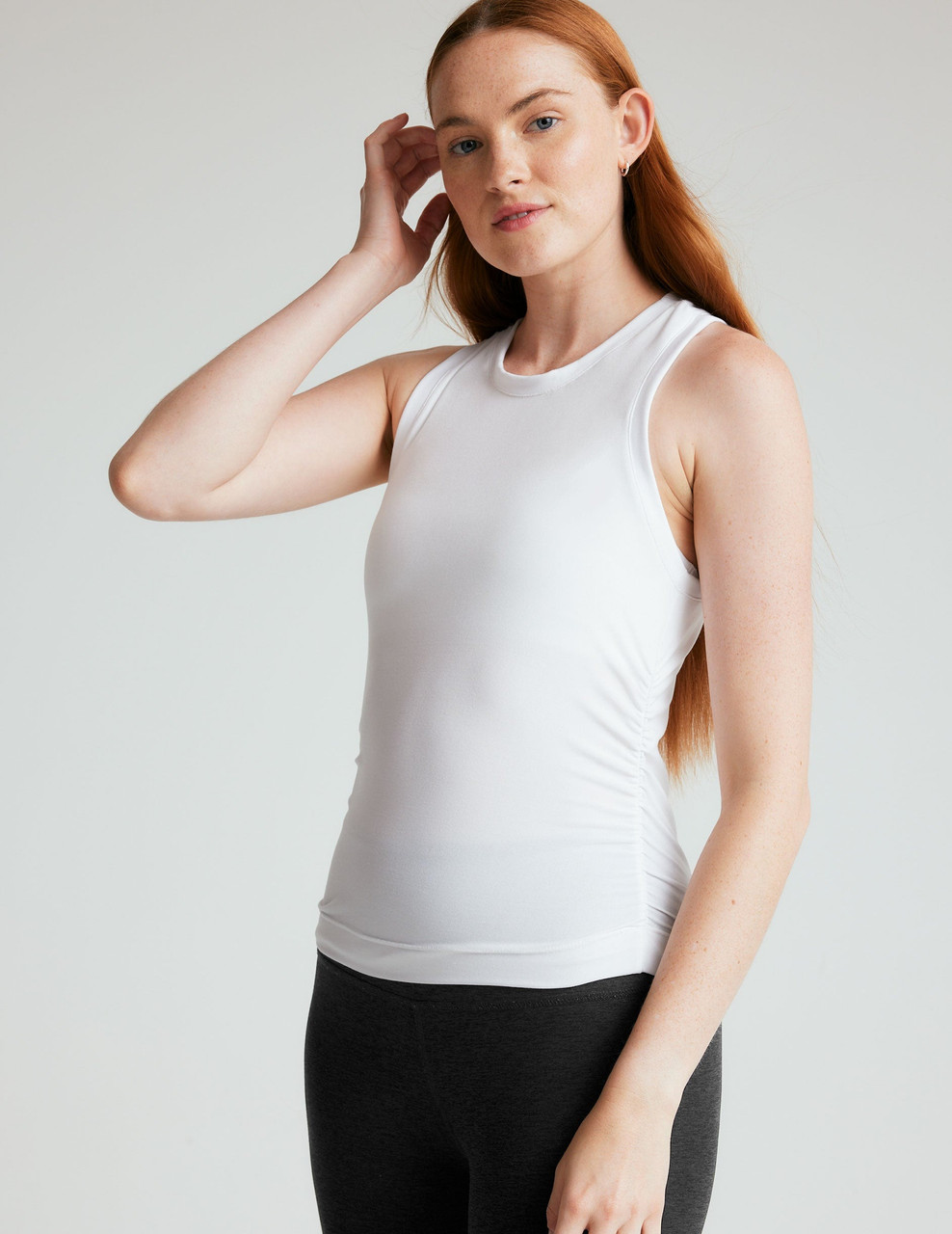 Beyond Yoga Women's Featherweight Your Fit Shirred Tank