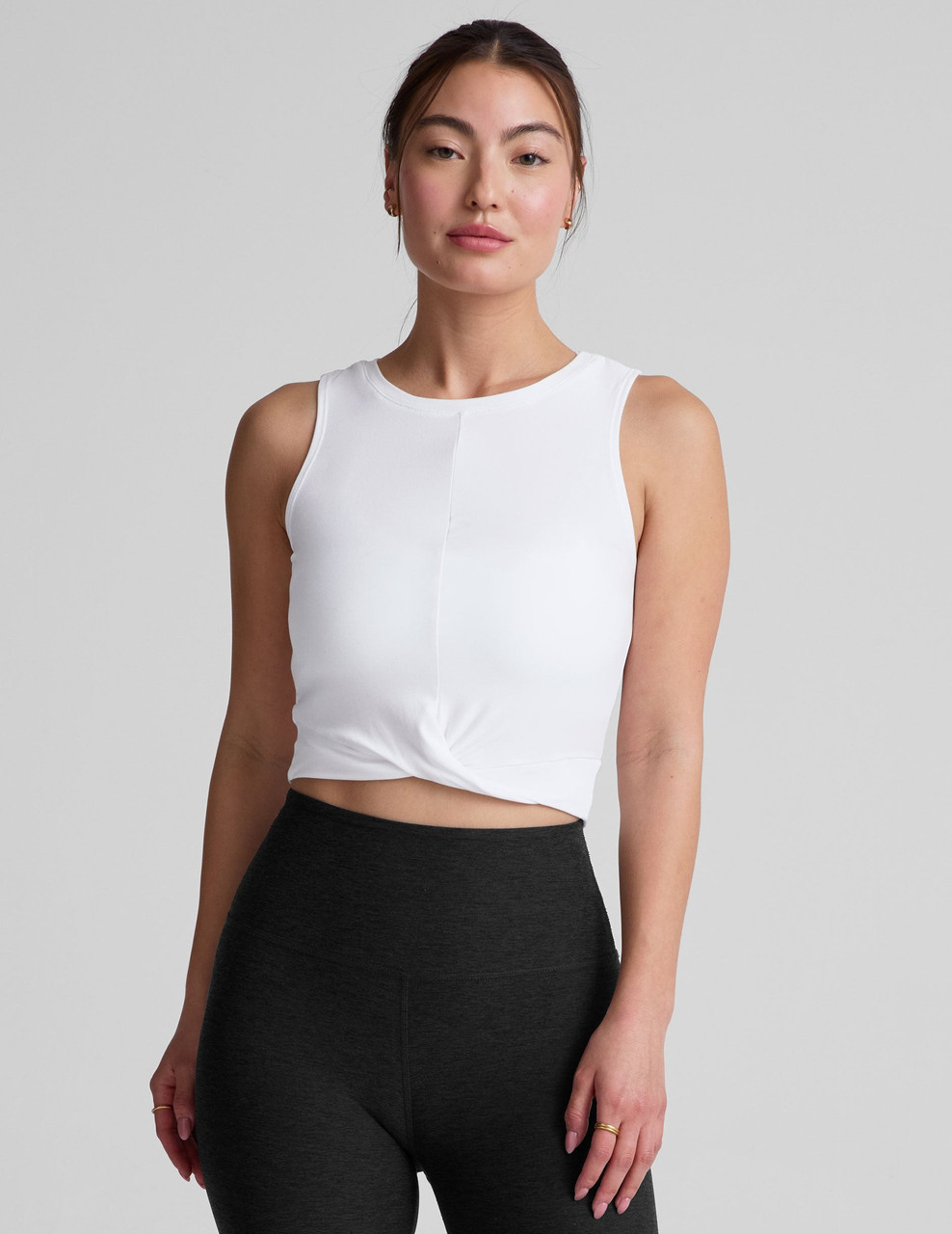 Beyond Yoga Women's Featherweight Center Stage Cropped Tank