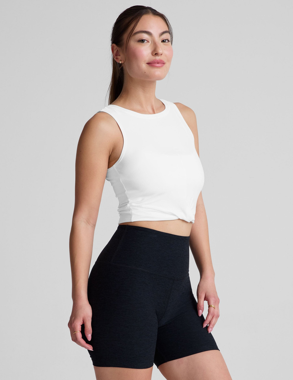 Beyond Yoga Women's Featherweight Center Stage Cropped Tank