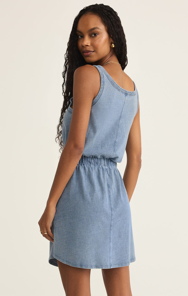 Z Supply Women's Keegan Knit Denim Dress