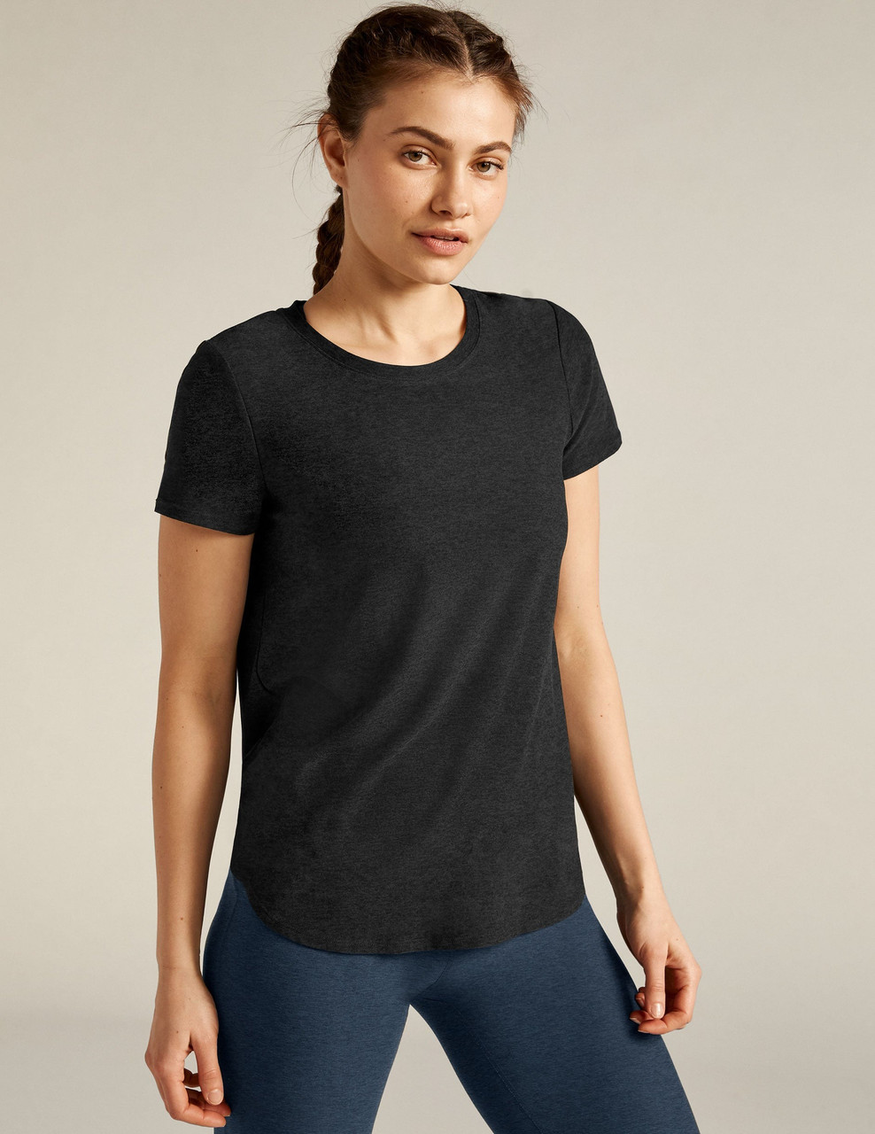 Beyond Yoga Women's Featherweight On The Down Low Tee 5 Beyond Yoga Women's Featherweight On The Down Low Tee