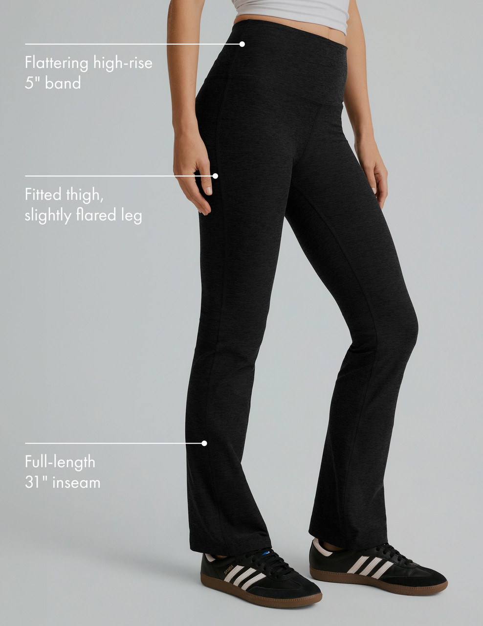 Beyond Yoga Women's Spacedye Practice High Waisted Bootcut Pant