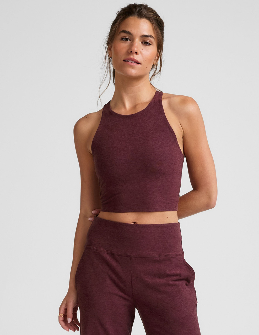 Beyond Yoga Women's Spacedye Refocus Cropped Tank 9 Beyond Yoga Women's Spacedye Refocus Cropped Tank