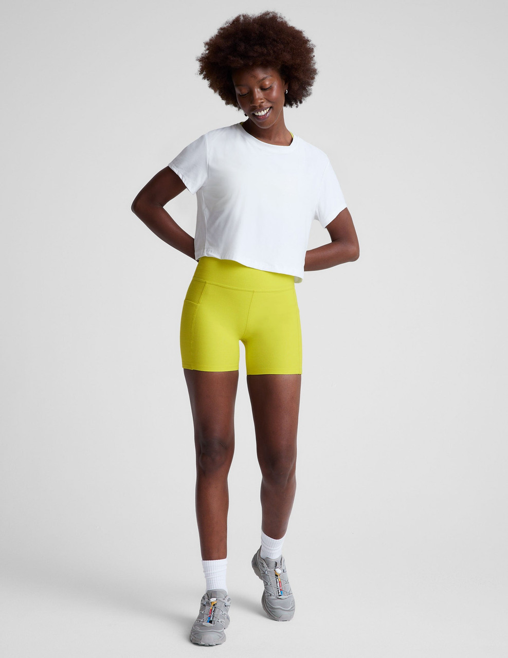 Beyond Yoga Women's Featherweight Supreme Cropped Tee 6 Beyond Yoga Women's Featherweight Supreme Cropped Tee