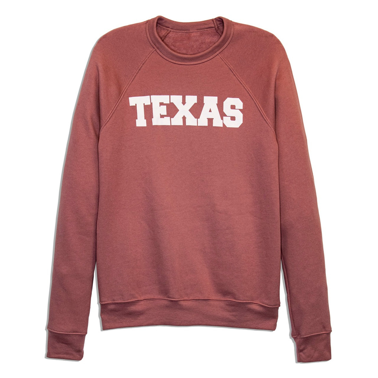 Texas Crew Neck Sweatshirt 4 Texas Crew Neck Sweatshirt