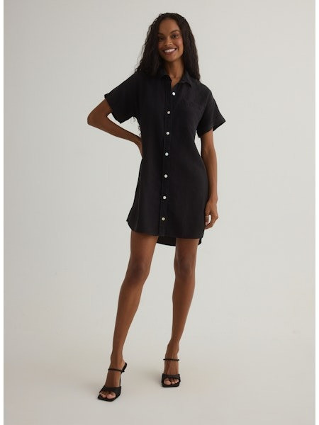 Bella Dahl Women's Pocket Shirt Dress
