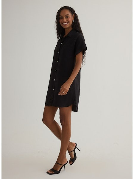 Bella Dahl Women's Pocket Shirt Dress