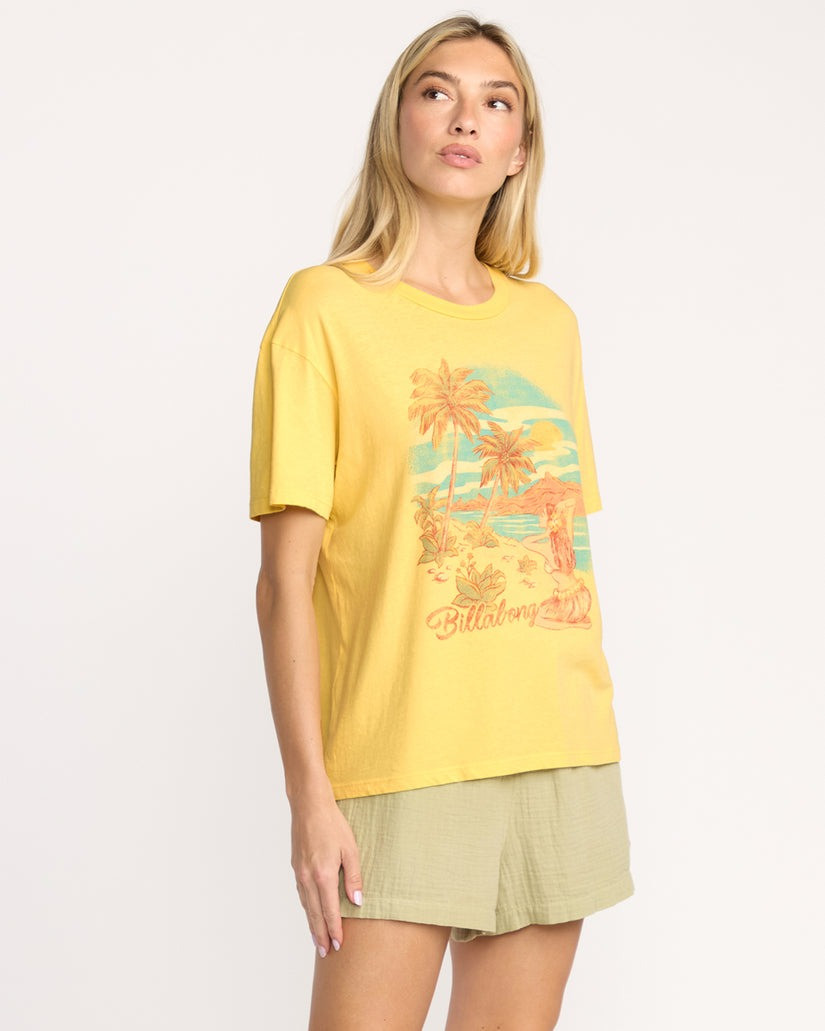Billabong Women's Trouble In Paradise Tee