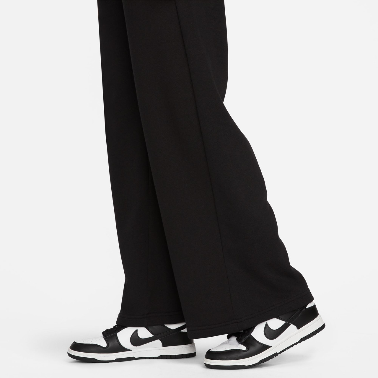Nike Women's Club Fleece Mid Rise Wide Leg Sweatpants