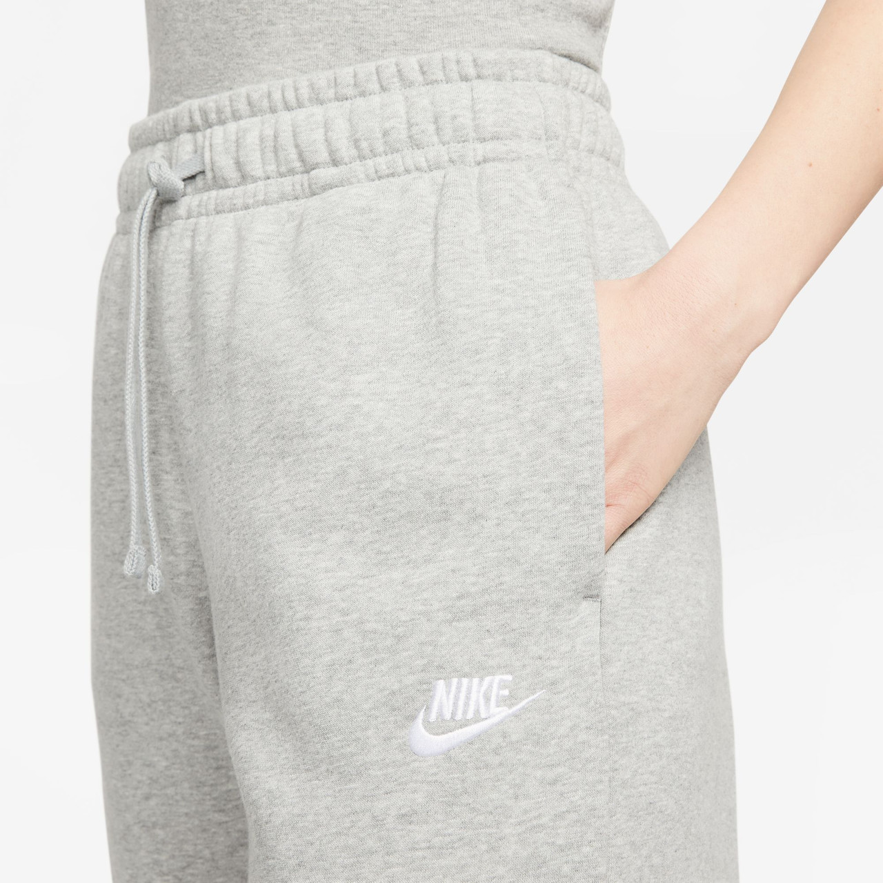 Nike Women's Club Fleece Mid Rise Wide Leg Sweatpants 9 Nike Women's Club Fleece Mid Rise Wide Leg Sweatpants