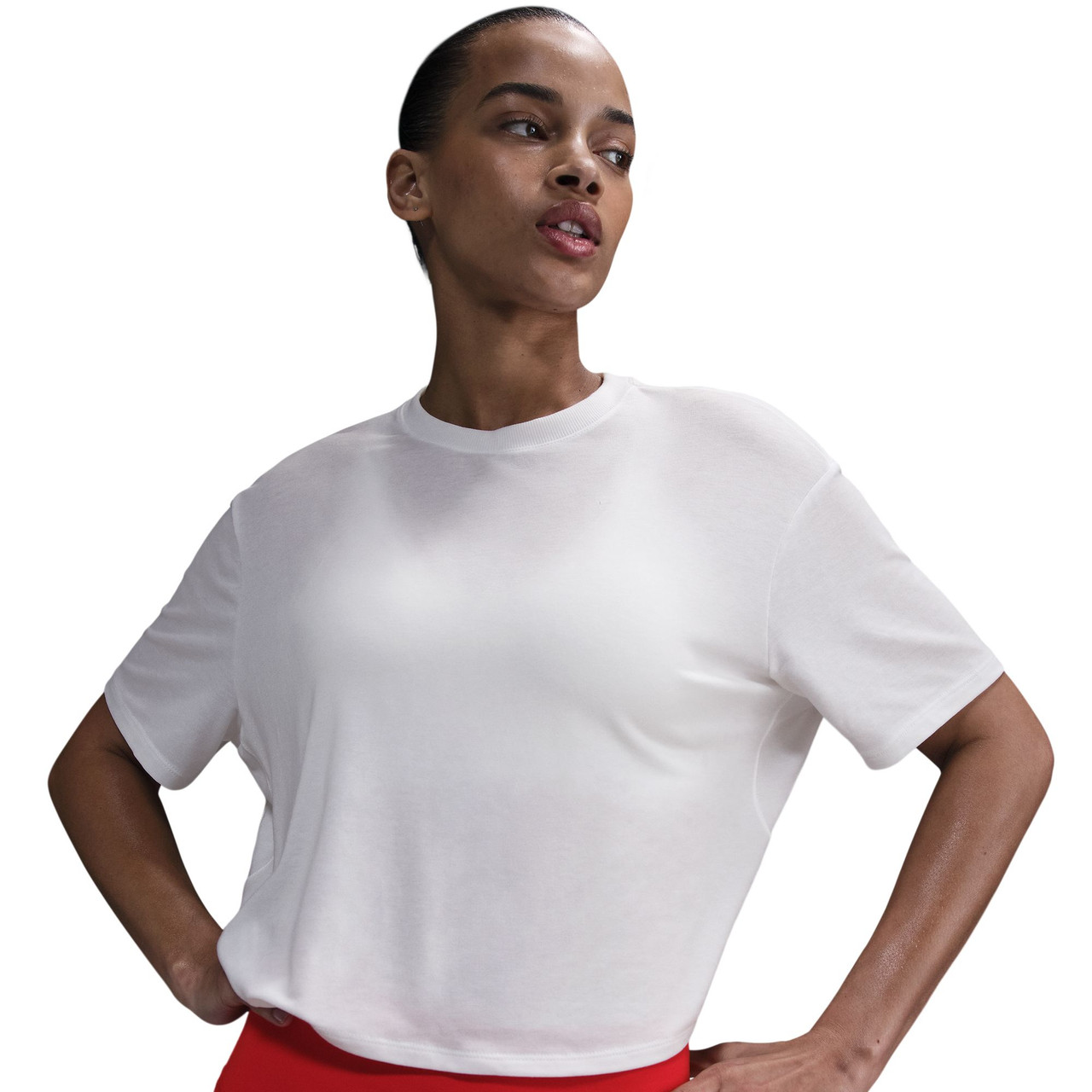 Nike Women's One Relaxed Dri-FIT Short Sleeve Crop Top