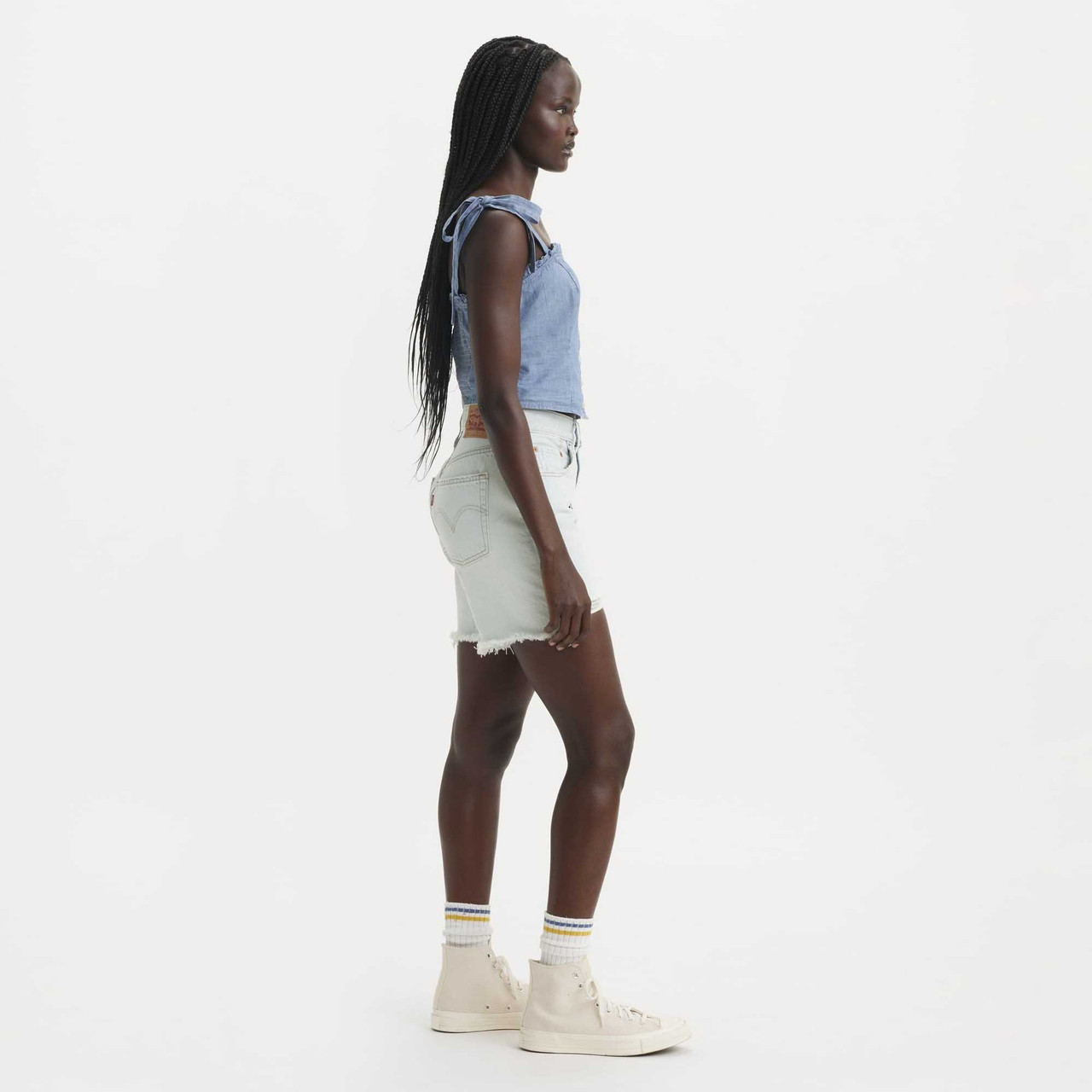 Levi's Women's 501 Mid-Thigh Shorts 3 Levi's Women's 501 Mid-Thigh Shorts
