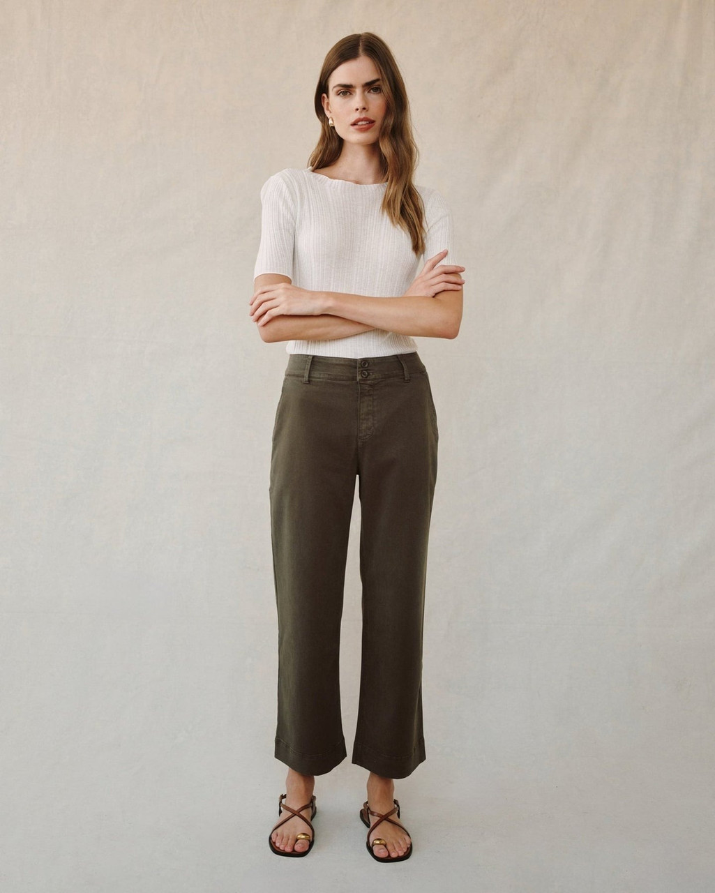 Bella Dahl Women's Saige Wide Leg Crop Pant 11 Bella Dahl Women's Saige Wide Leg Crop Pant