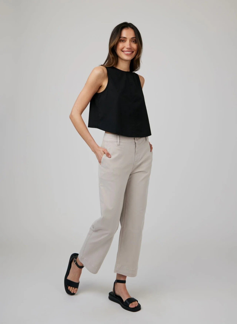 Bella Dahl Women's Saige Wide Leg Crop Pant 4 Bella Dahl Women's Saige Wide Leg Crop Pant