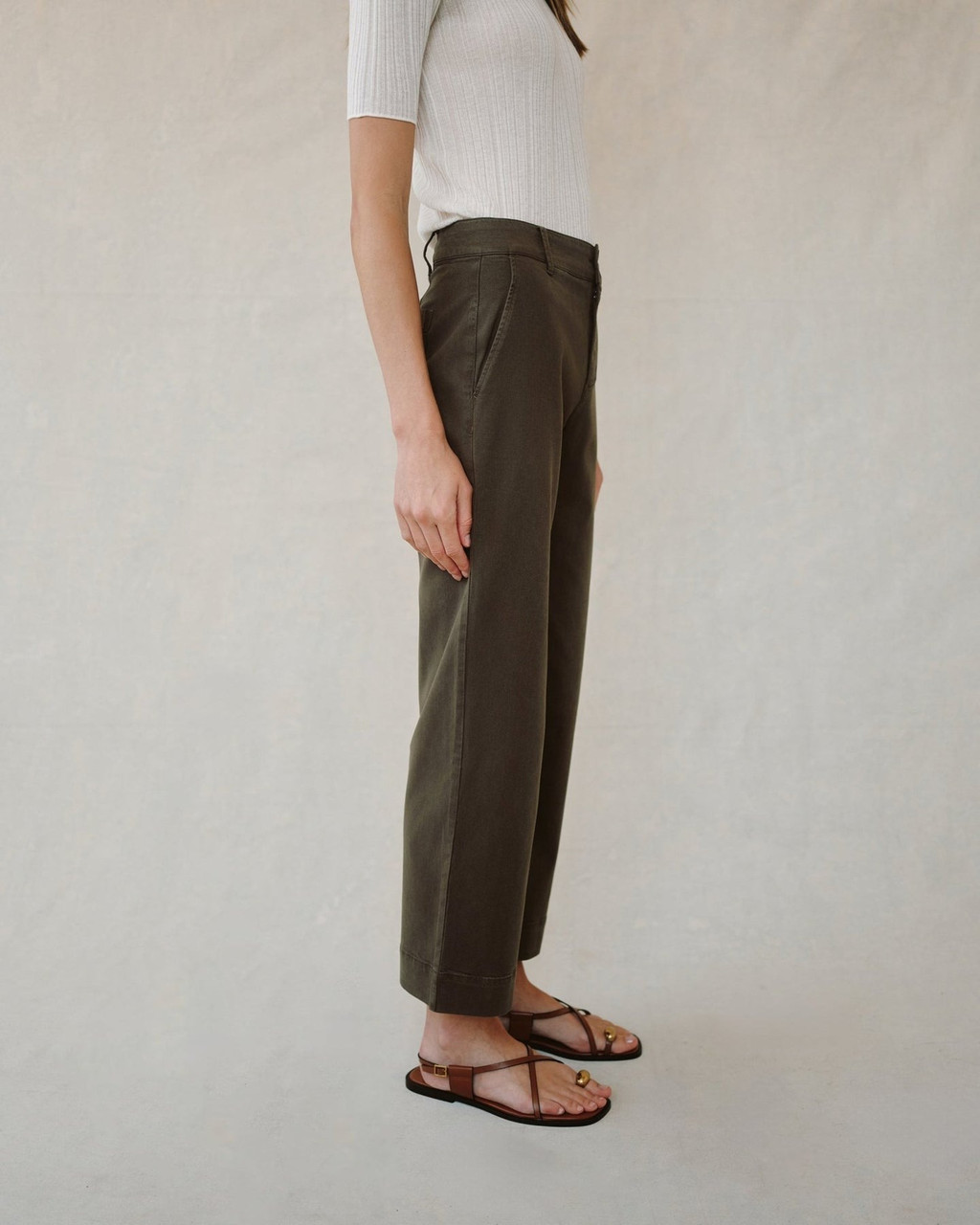 Bella Dahl Women's Saige Wide Leg Crop Pant 9 Bella Dahl Women's Saige Wide Leg Crop Pant