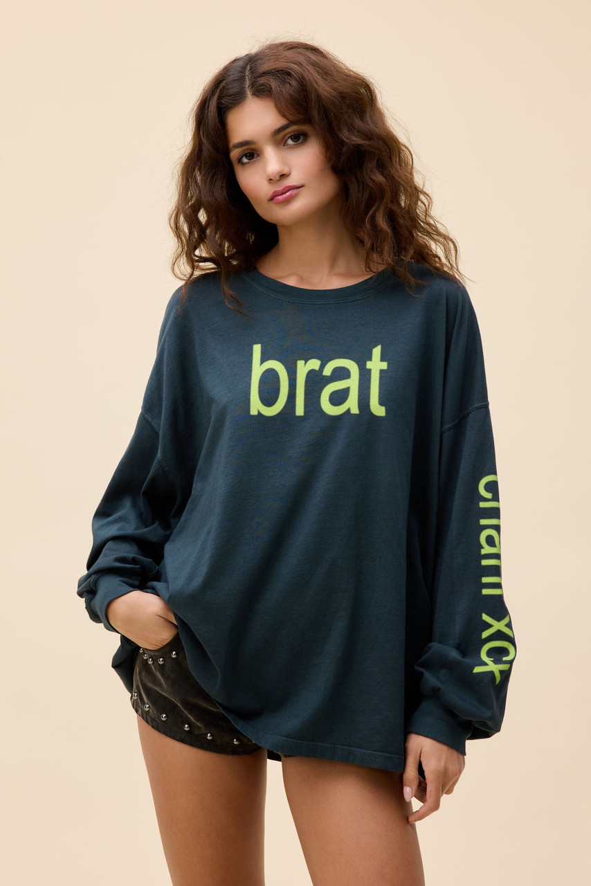 Daydreamer Women's Charli XCX Brat One Size Long Sleeve Tee