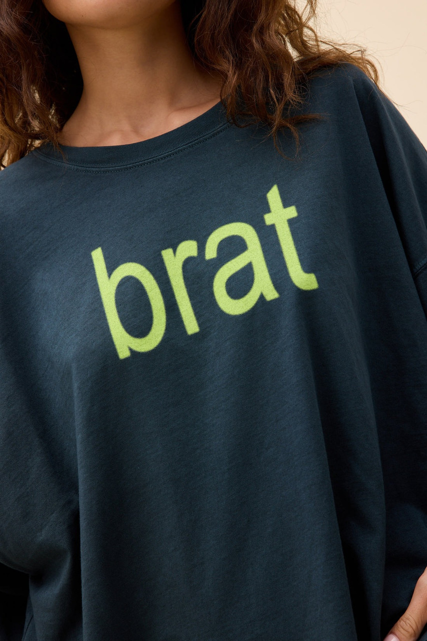 Daydreamer Women's Charli XCX Brat One Size Long Sleeve Tee