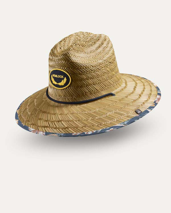 Hemlock Straw Lifeguard Hat - Flying Fish