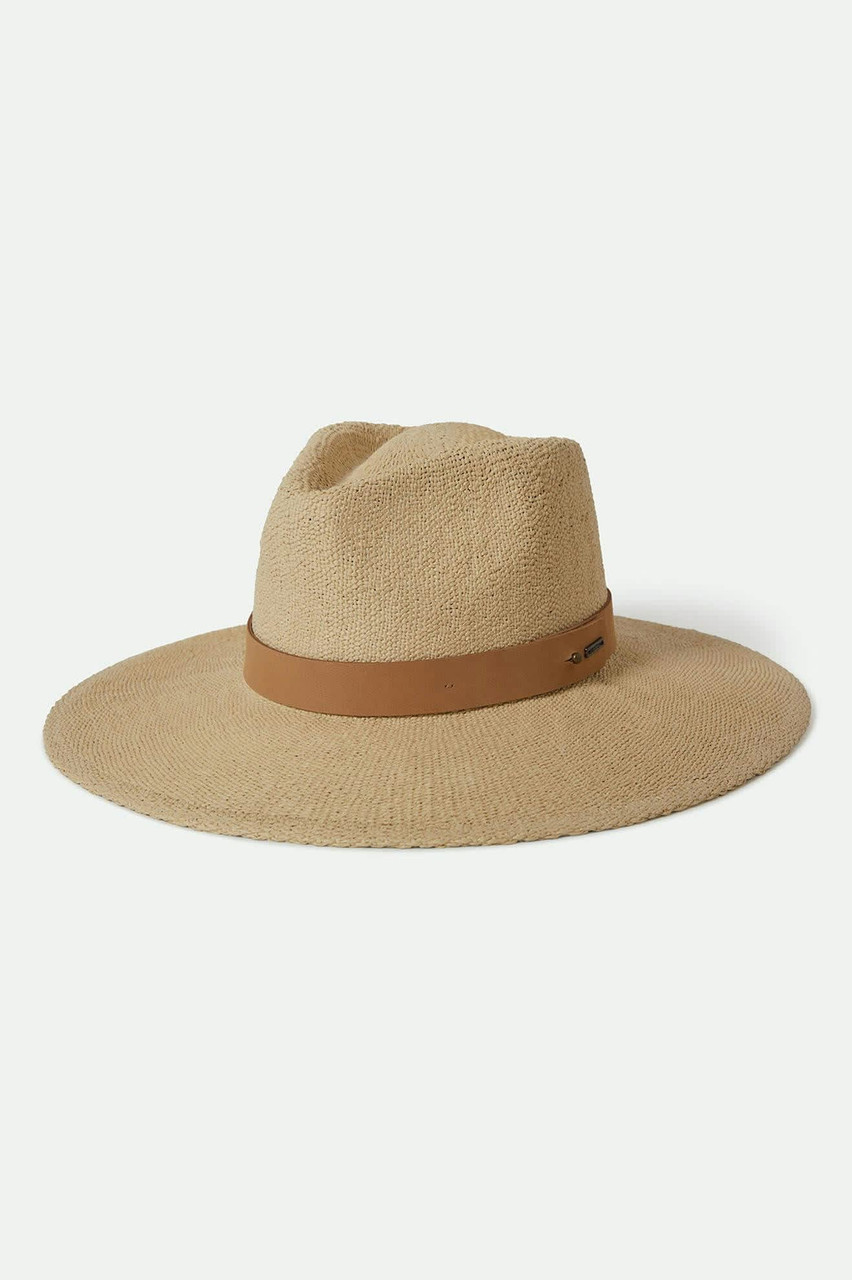 Brixton Women's Eleanor Straw Wide Brim Hat