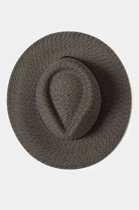 Brixton Carolina Straw Packable Wide Brim Hat