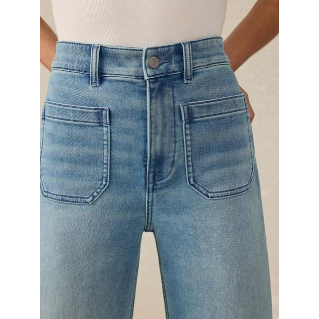 Faherty Women's Patch Pocket Ankle Pants 4 Faherty Women's Patch Pocket Ankle Pants