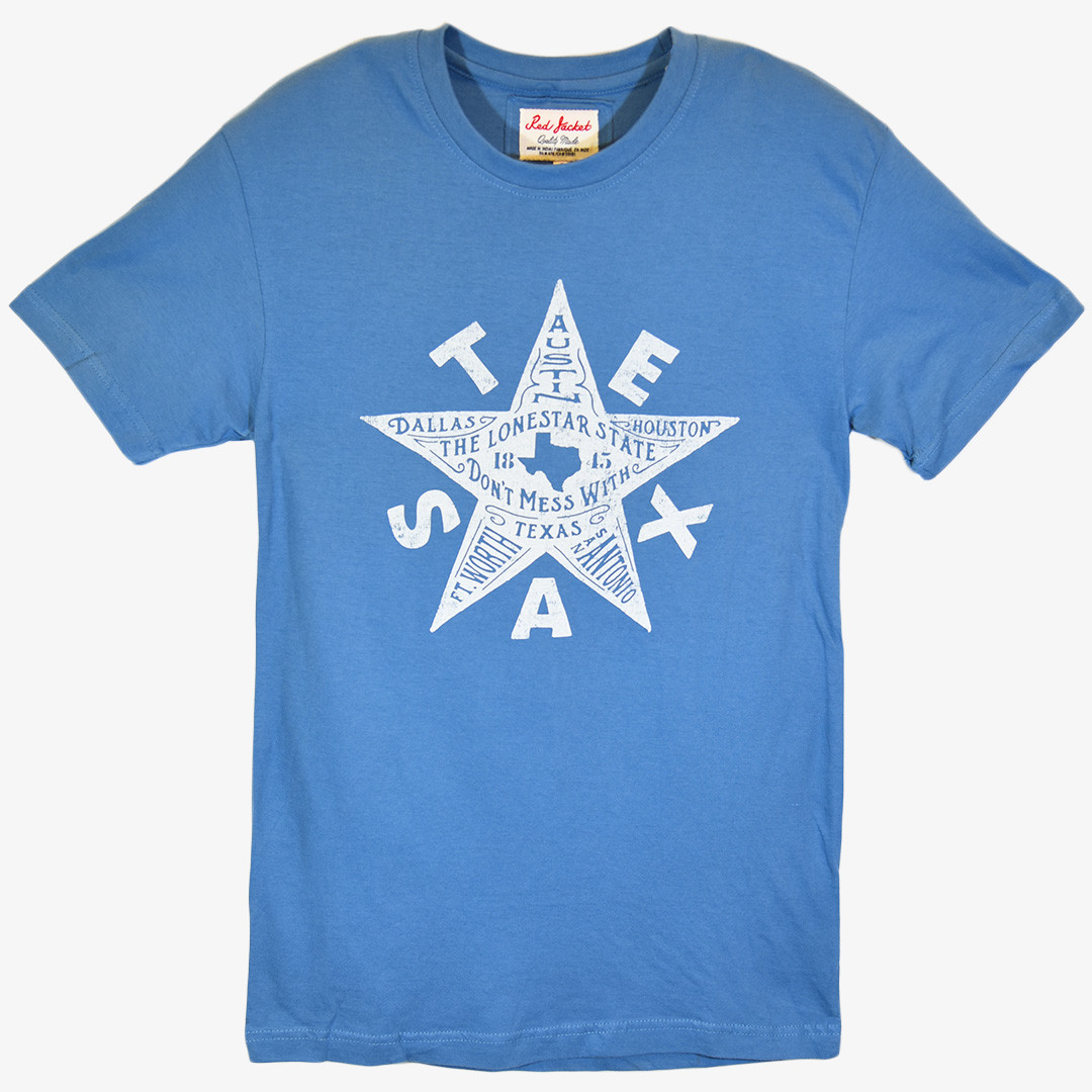 Texas Cities Star Short Sleeve Tee