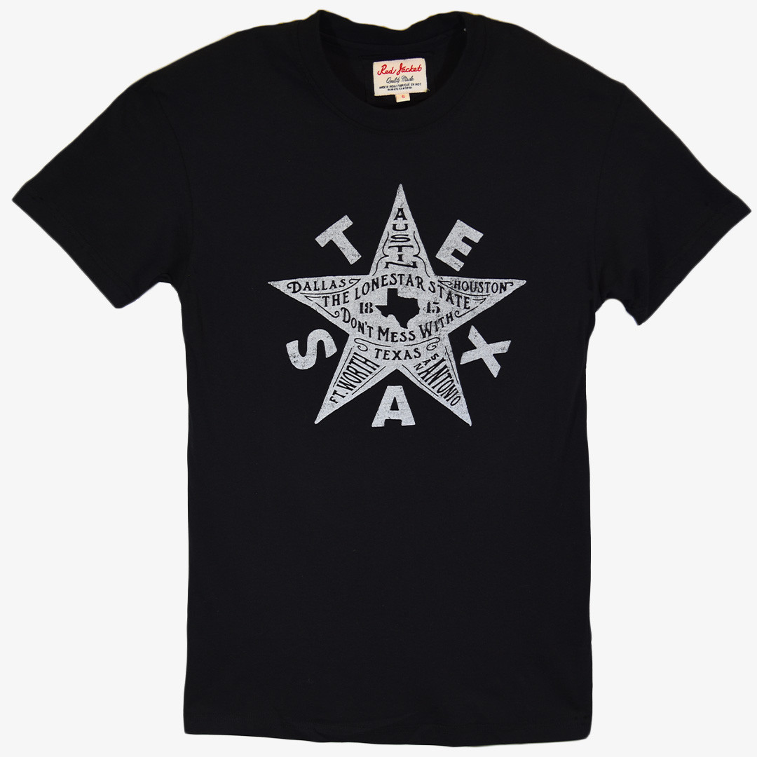 Texas Cities Star Short Sleeve Tee