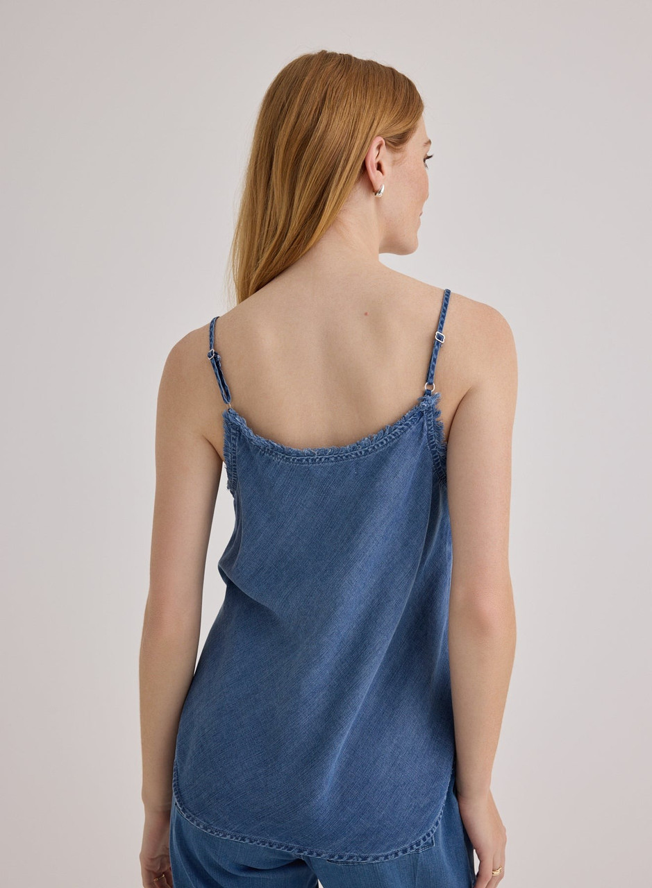 Bella Dahl Women's Frayed Cami Tank Top