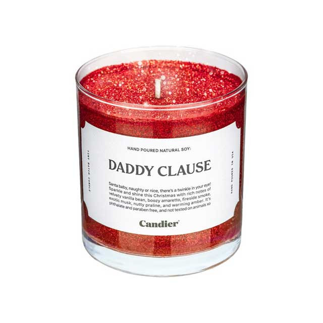 Candier Holiday Glitter Soy Candle