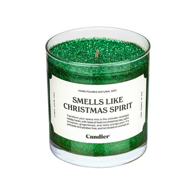 Candier Holiday Glitter Soy Candle