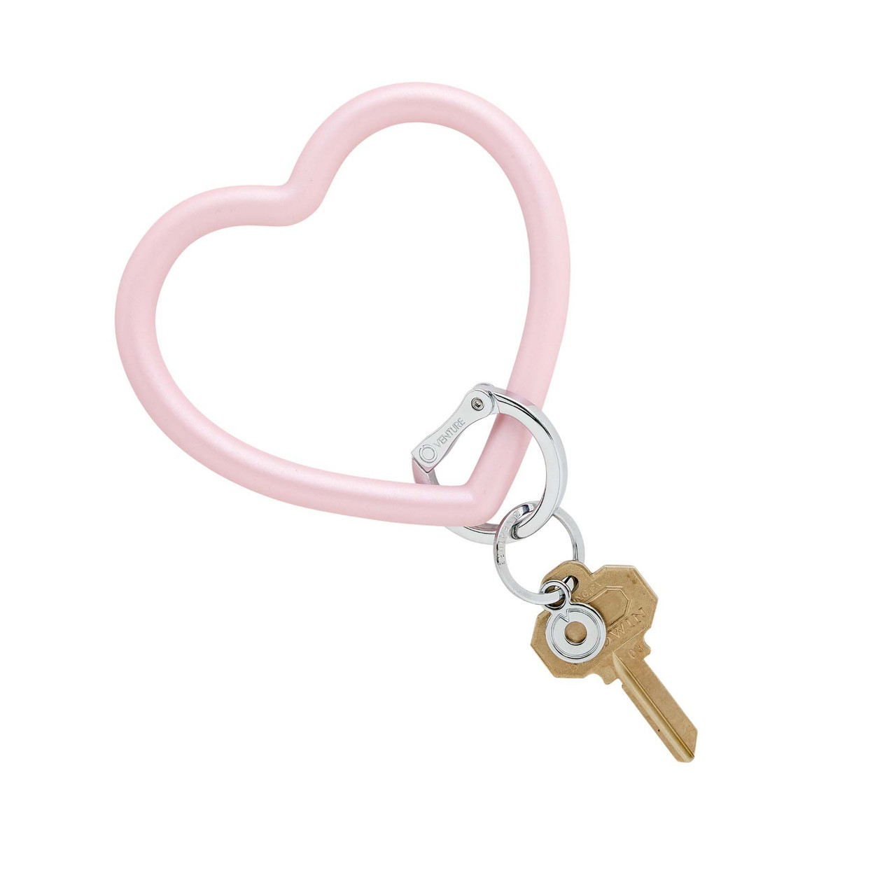 O-Venture Silicone Heart Key Ring