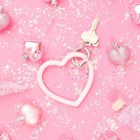 O-Venture Silicone Heart Key Ring