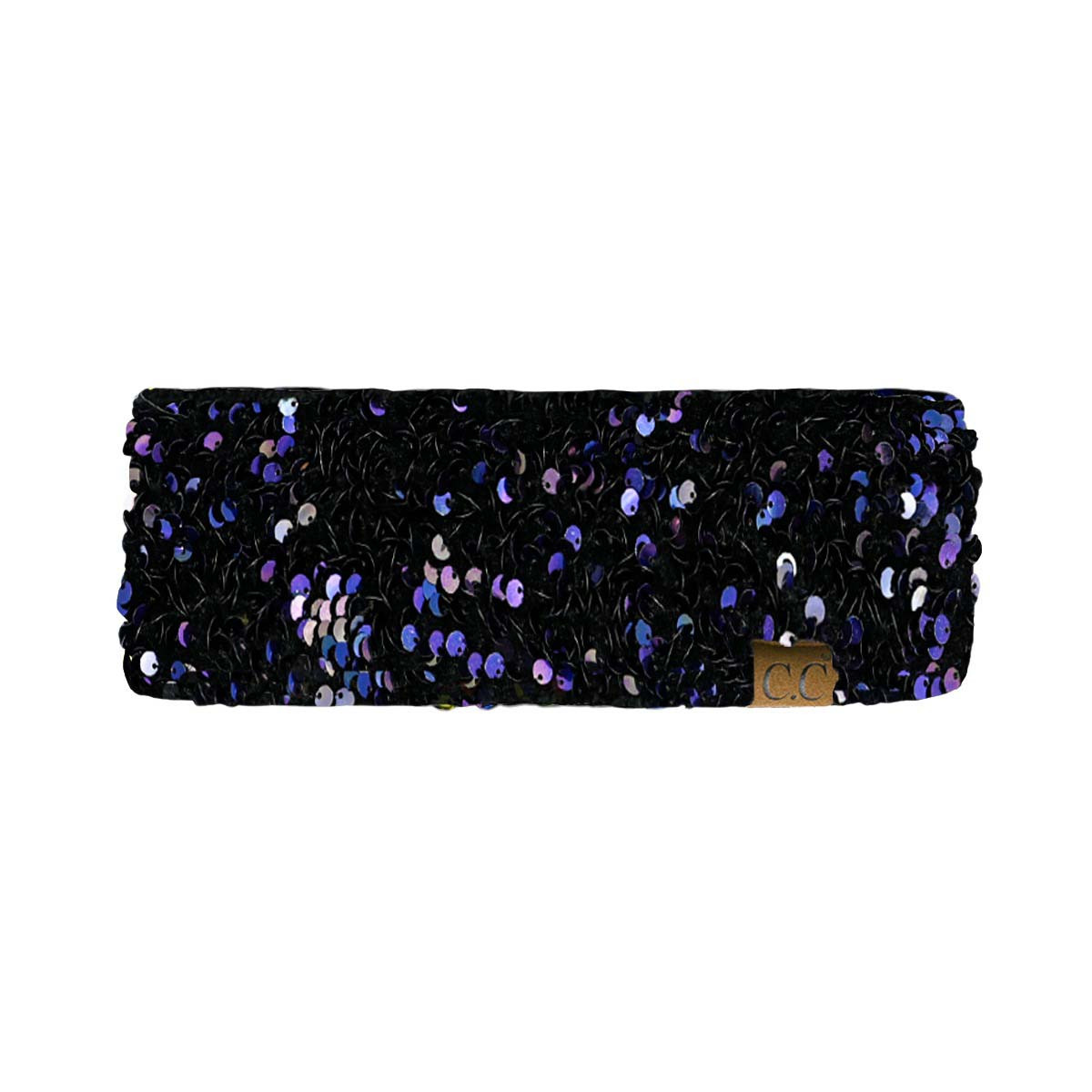 Faux Fur Sequin Ear Warmer