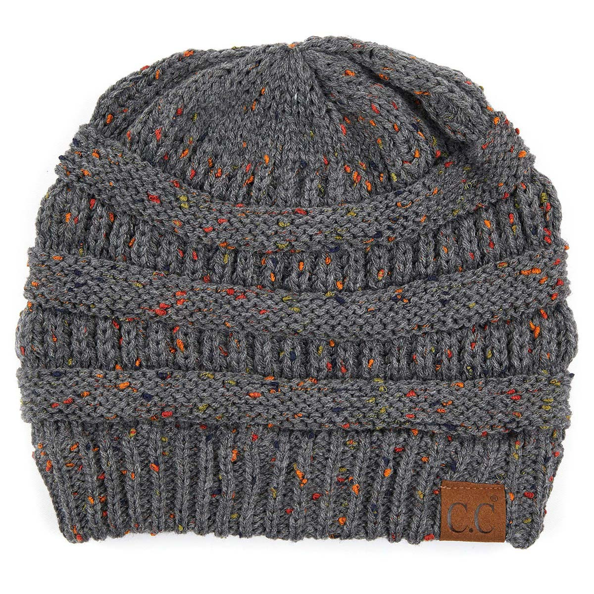 Confetti Flecked Knit Beanie