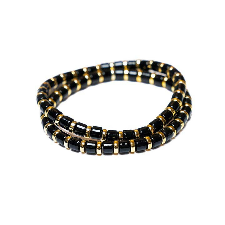 Daily Candy Dream In Color Enamel and Gold Bracelets