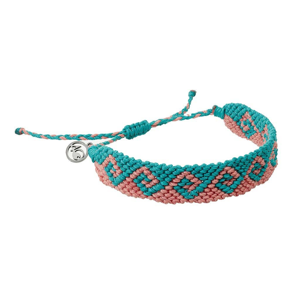 4Ocean Coral and Turquoise Bali Wave Bracelet
