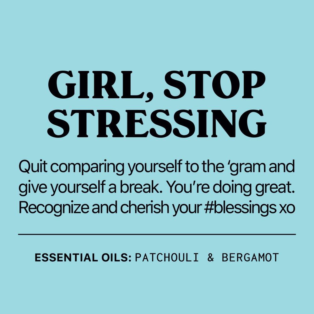 Candier Girl, Stop Stressing Essential Oil