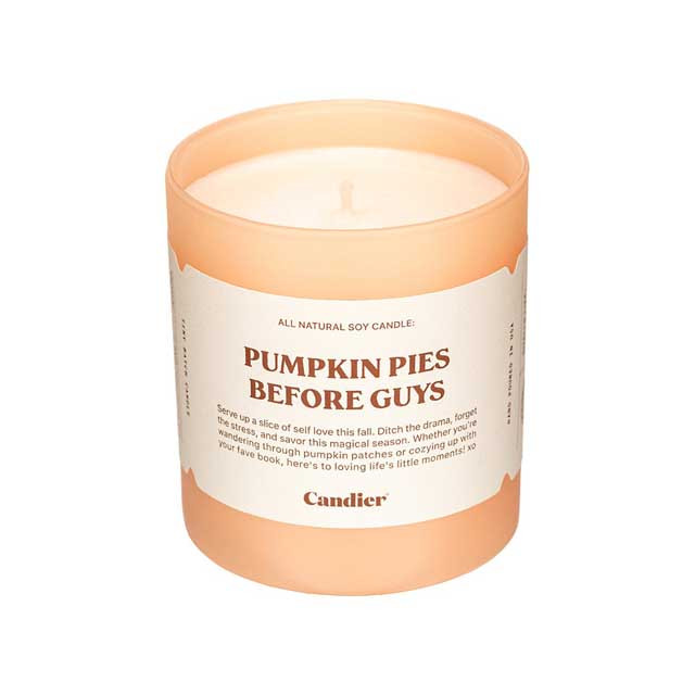 Candier Pumpkin Pies Before Guys Candle