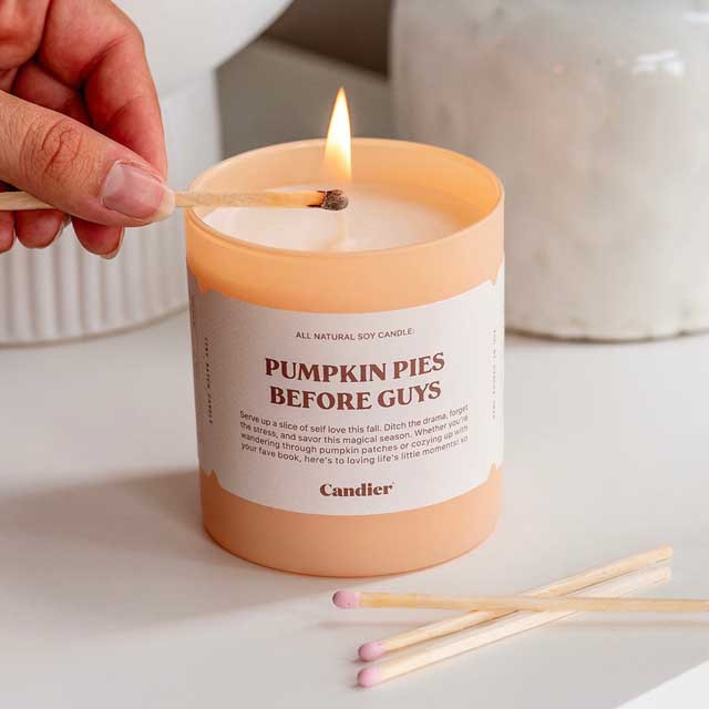 Candier Pumpkin Pies Before Guys Candle 3 Candier Pumpkin Pies Before Guys Candle