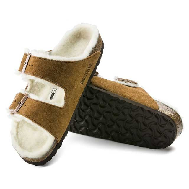 Birkenstock Women's Arizona Shearling Sandals 3 Birkenstock Women's Arizona Shearling Sandals