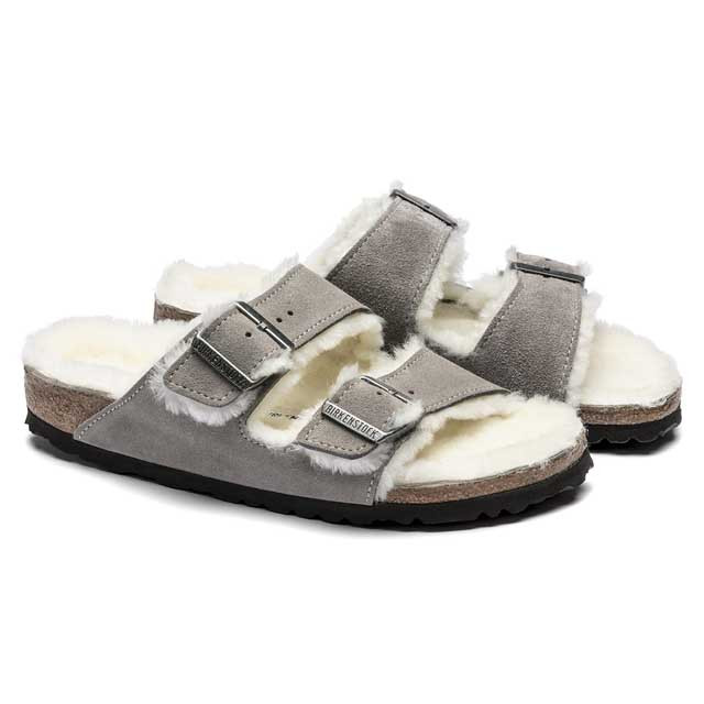 Birkenstock Women's Arizona Shearling Sandals 8 Birkenstock Women's Arizona Shearling Sandals
